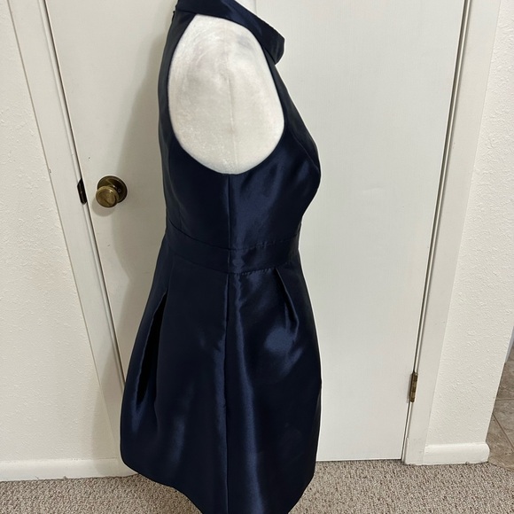 Eliza J Nordstrom brand cocktail navy size 8 petite - Picture 3 of 9